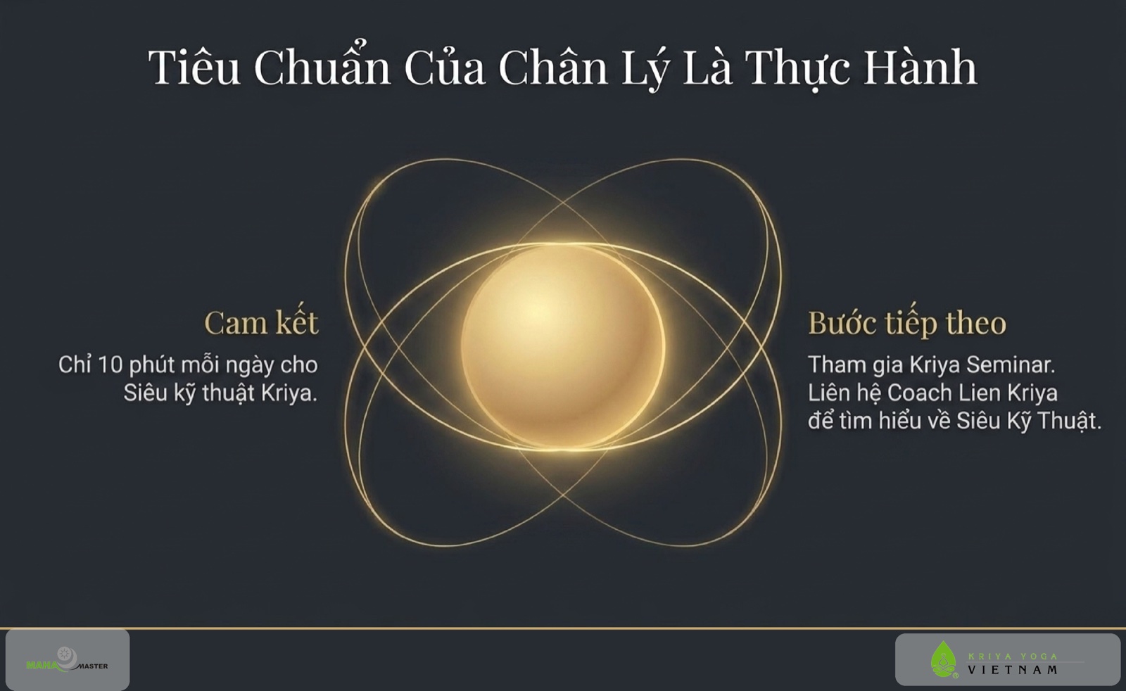 Tiêu chuẩn của chân lý là thực hành — cam kết 10 phút mỗi ngày