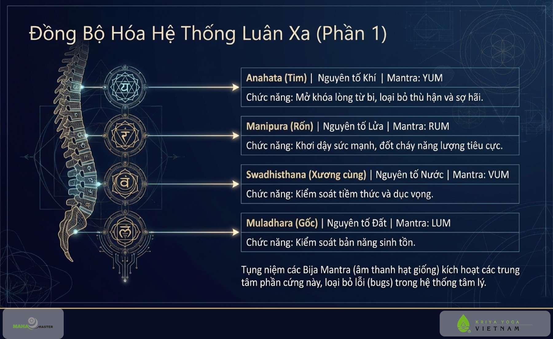 Đồng Bộ Hóa Hệ Thống Luân Xa (Phần 1)